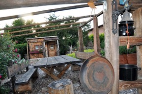 Im Garten der Begegnung - Gartenblick