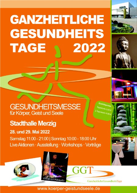 Gesundheitsmesse Merzig 2022 Ganzheitliche Gesundheitstage in Merzig 2022